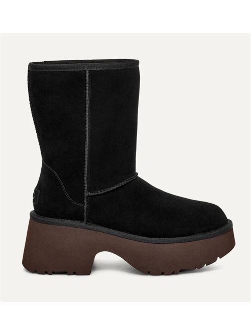 UGG W CLASSIC SHORT NEW HEIGHTS UGG | 1158310-BLKBLACK