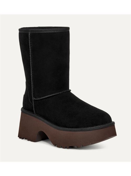 UGG W CLASSIC SHORT NEW HEIGHTS UGG | 1158310-BLKBLACK