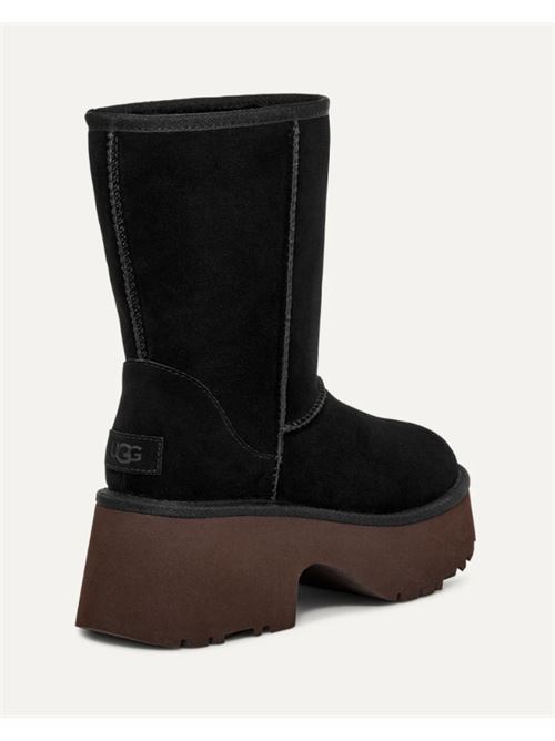 UGG W CLASSIC SHORT NEW HEIGHTS UGG | 1158310-BLKBLACK