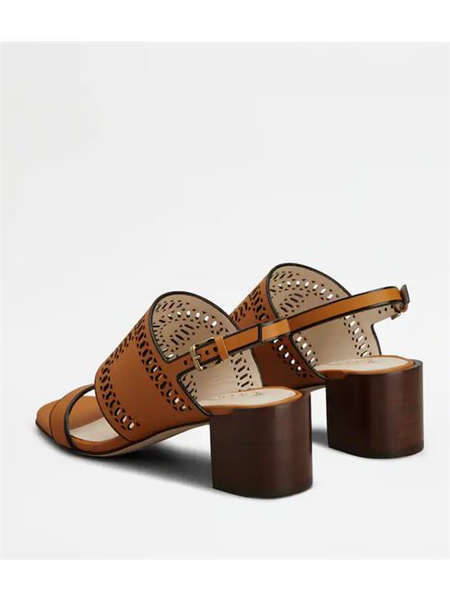 LEATHER SANDAL TODS | XXW03L0IA30MIDG622G622