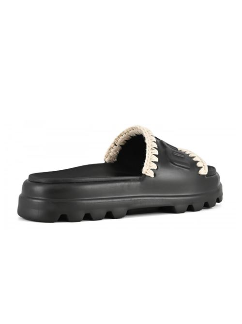 EVA ONE-PIECE SLIDE MOU | MU.SW661000NBLACK/WHITE