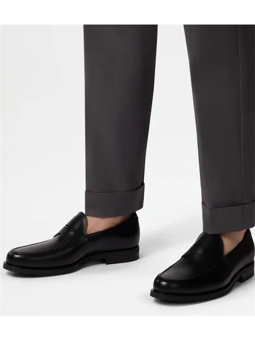 LEATHER LOAFERS TODS | XXM0ZF0Q920PLSB999B999