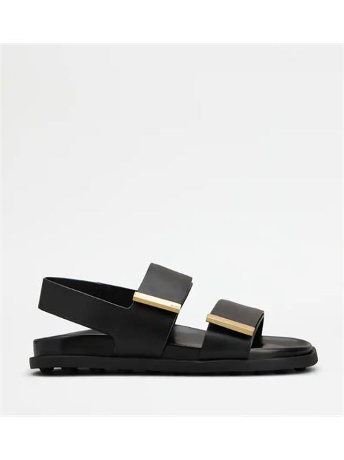 LEATHER SANDAL TODS | XXW68K0JE60N6MB999B999