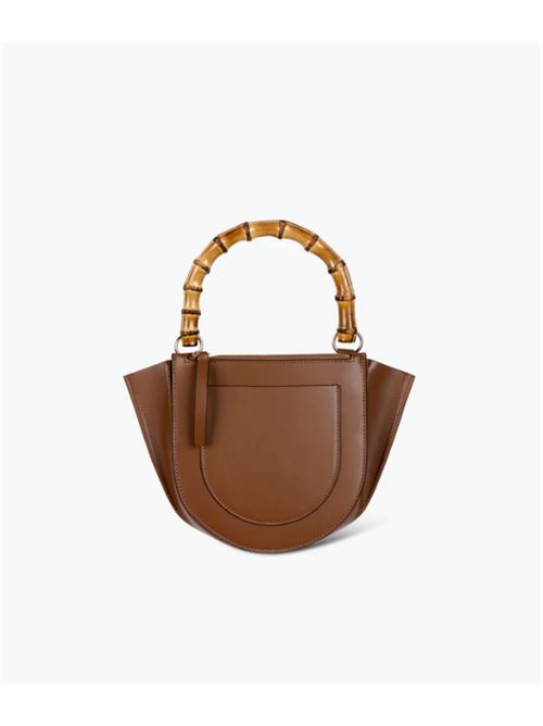 HORTENSIA BAG MINI WANDLER | 25102-000025.1252SADDLE/BAMBOO